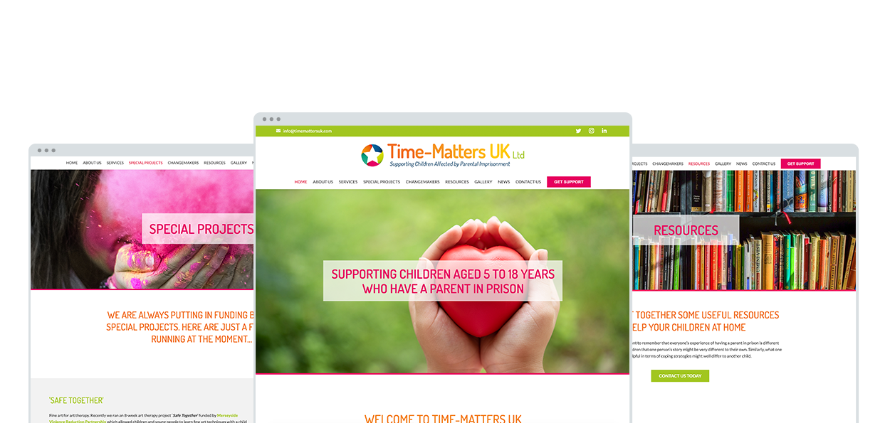 Time-Matters UK Website Design and Development